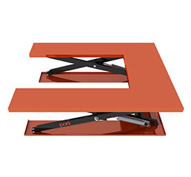 U Type Low Profile Electric Hydraulic Scissor Lift Table